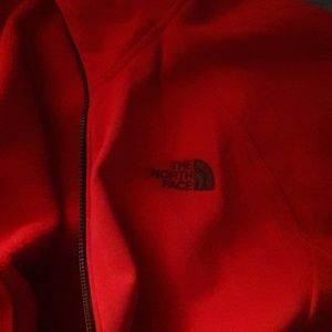 The North Face zip-up hoodie